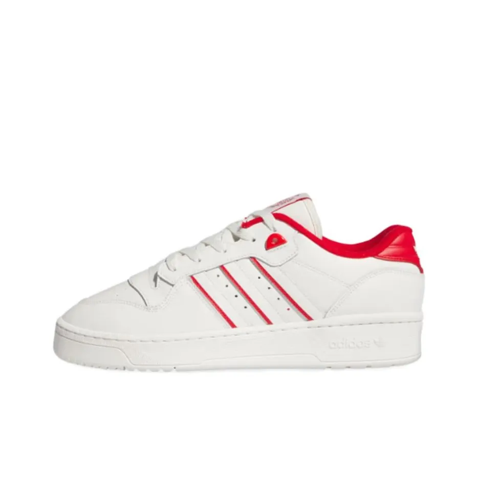 Adidas Rivalry Low 'Cloud White Scarlet'