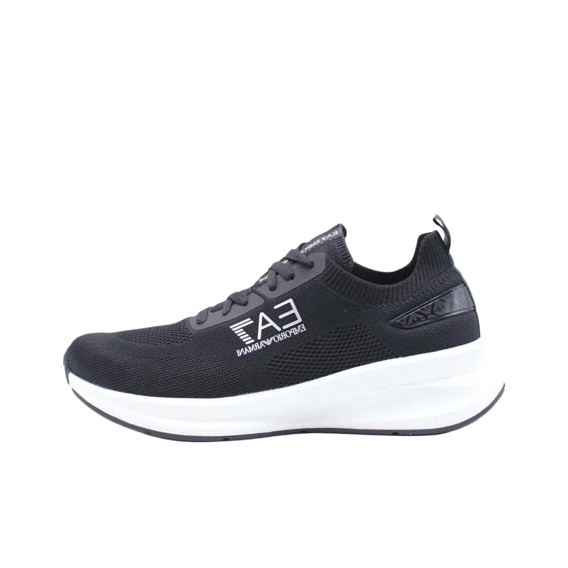 EMPORIO ARMANI EA7 Низкий топ Повседневная обувь Мужской Черный