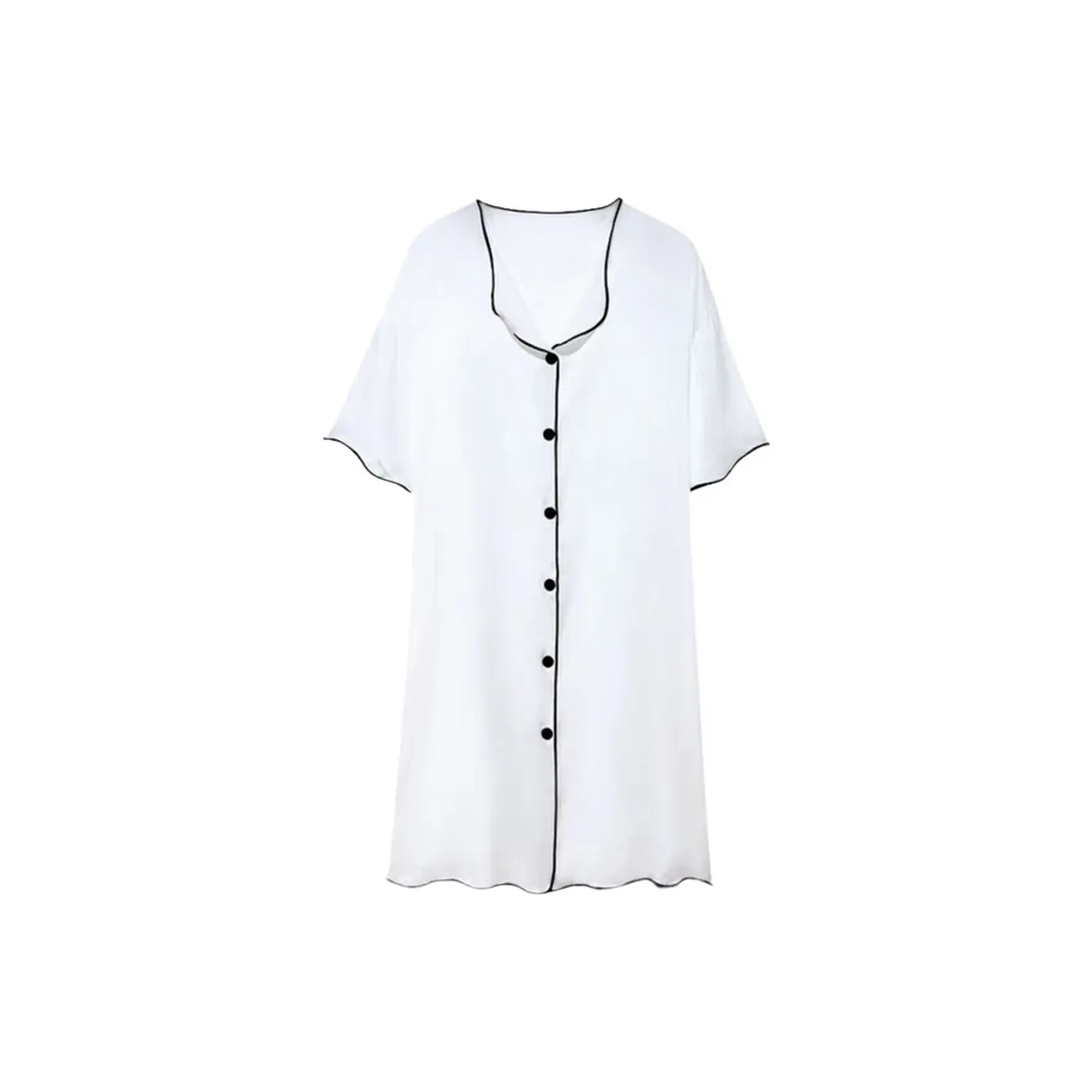 Lanza Nightgown Women's Fairy Milk White