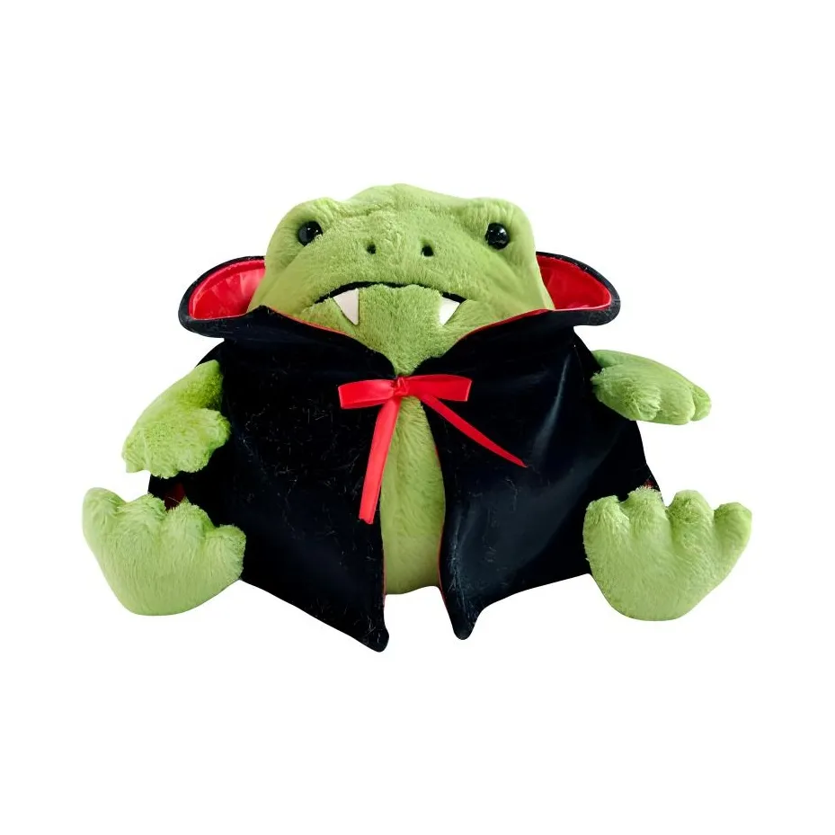 JELLYCAT Amphibian Reptile Collection Очаровательный вампир Дождь Лягушка Кукла Плюшевая кукла 15 см Высота