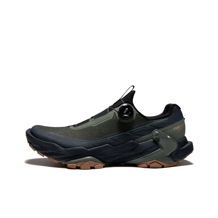 KAILAS FUGA DU BOA Running Shoes Men Low Top Army Green/Navy Blue