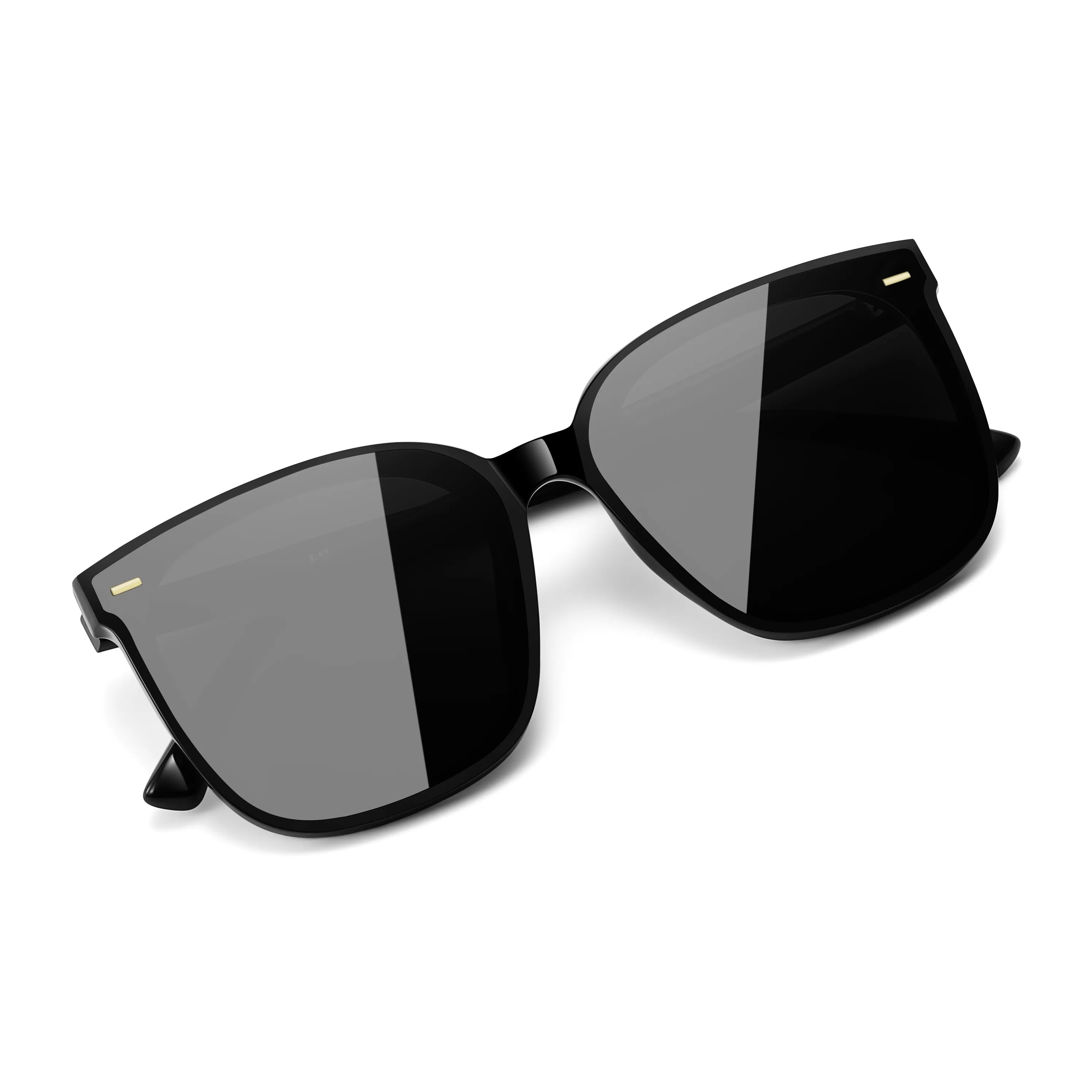 HLA TR/Memory Plastic Square Sunglasses Unisex