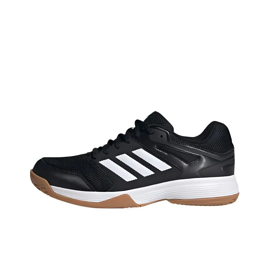 Adidas Speedcourt Casual Shoes Men Low Top Core Black/Cloud White/Adhesive Backings