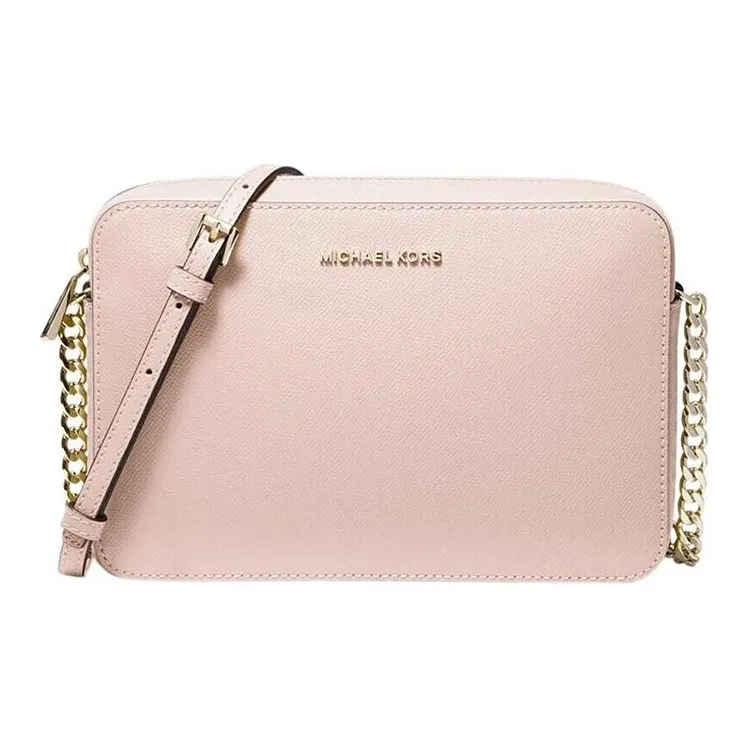 MICHAEL KORS Jet SetJet Set Travel Cow Leather Small Square Bag, Crossbody Bag, Shoulder Bag Women's viaje