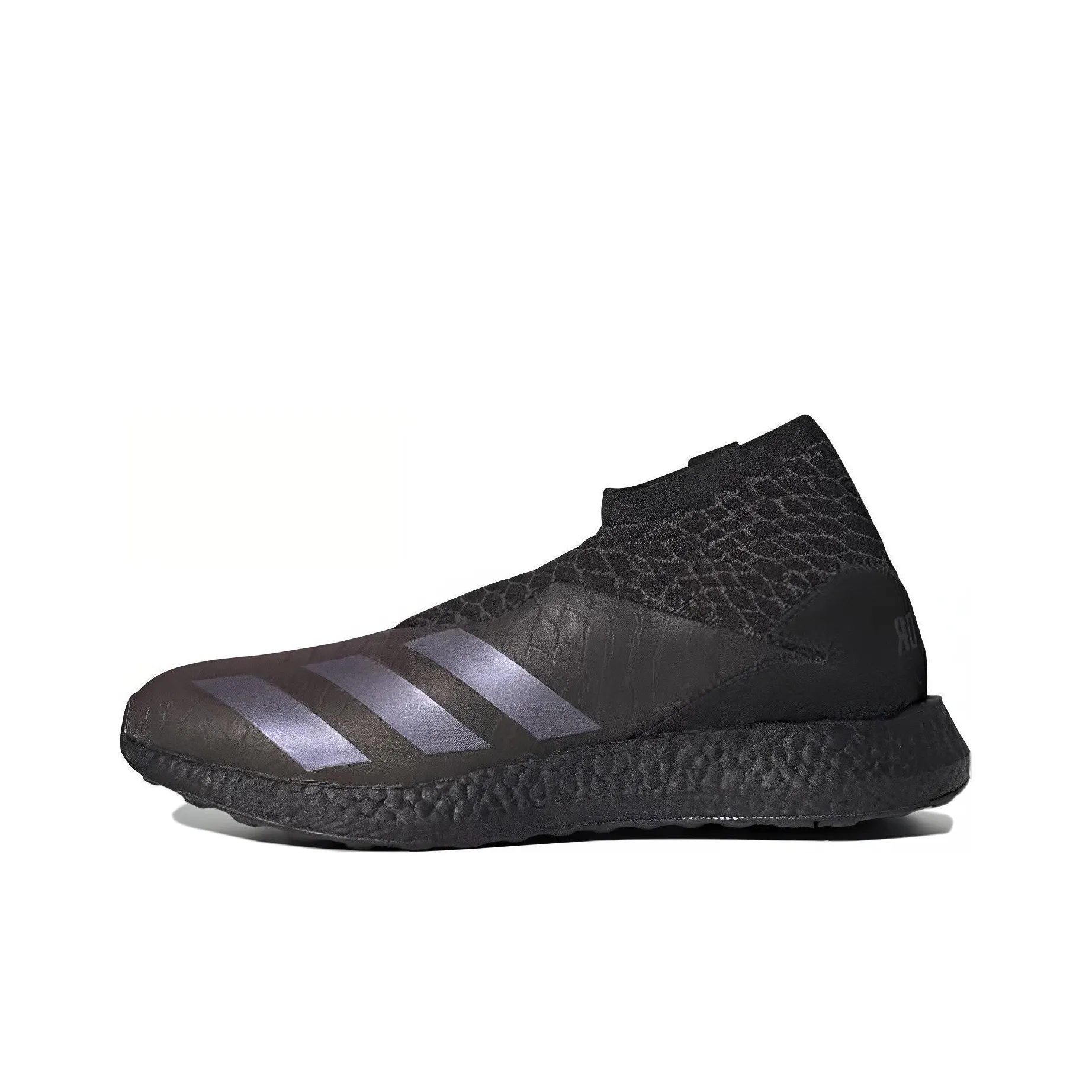 Adidas PREDATOR Series TF Шипы Устойчивые к абразиву Футбольные бутсы Унисекс Черный