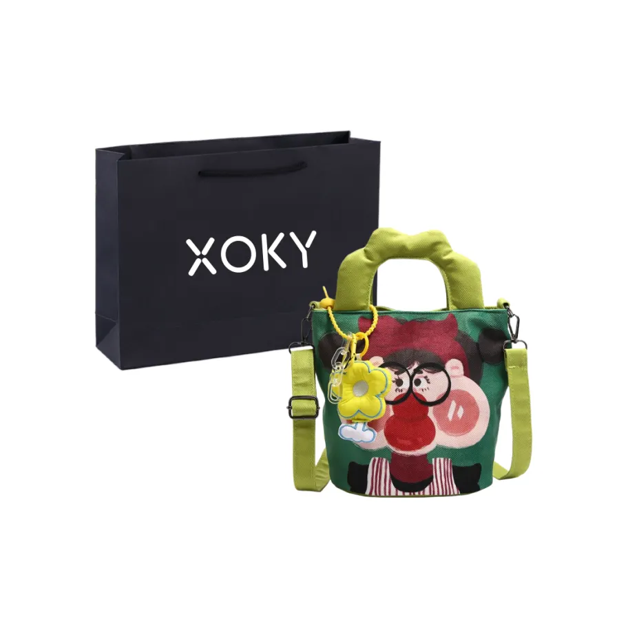 XOKY Трикотажная ткань Сумка через плечо Маленькая Унисекс