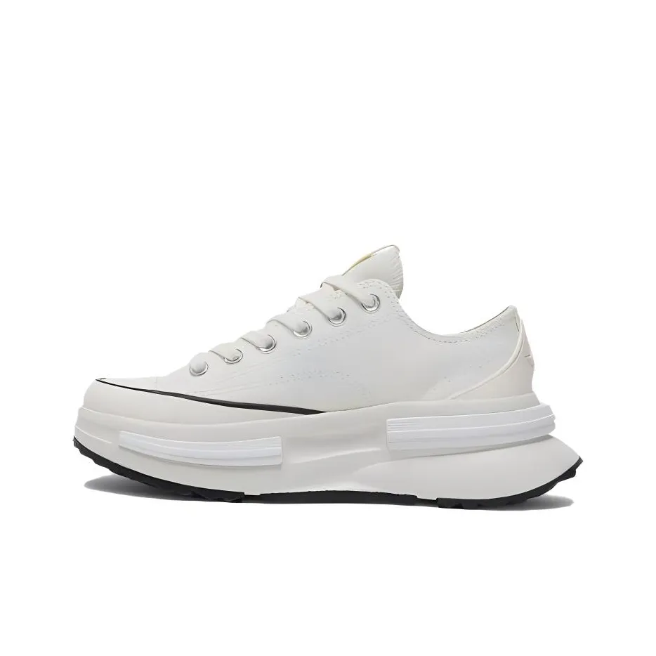 Конверс Run Star Legacy CX Устойчивые к истиранию Низкие Кеды Унисекс Белый Черный