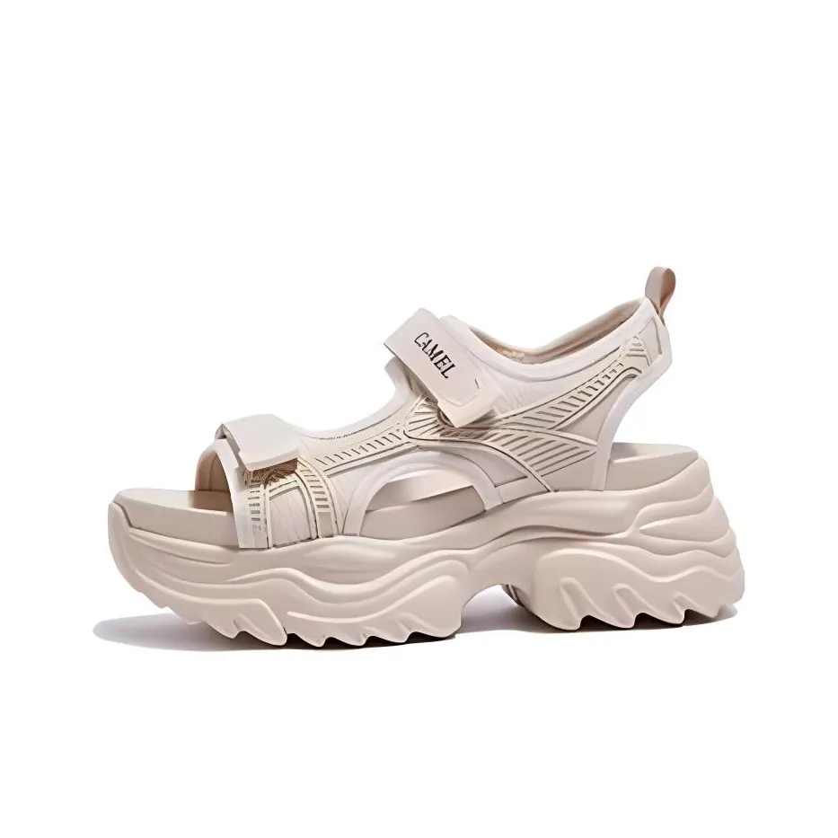 CAMEL Пляжные сандалии Женские Абрикос