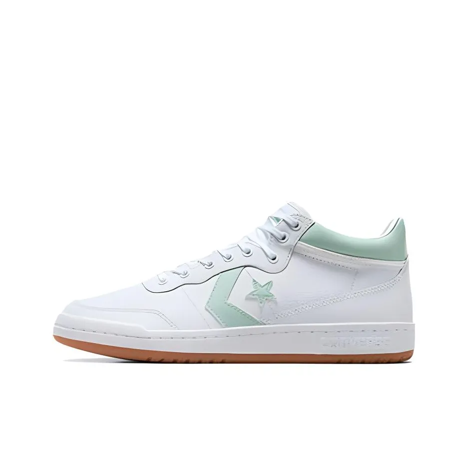 Converse Fastbreak Pro Leather Mid White Sticky Aloe