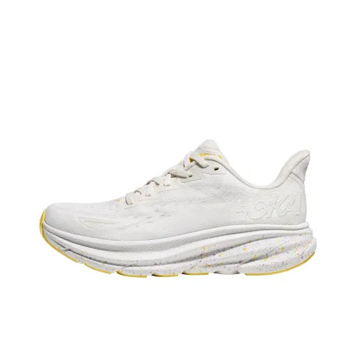 HOKA ONE ONE Clifton 9 Беговые кроссовки Низкие Белые Женские