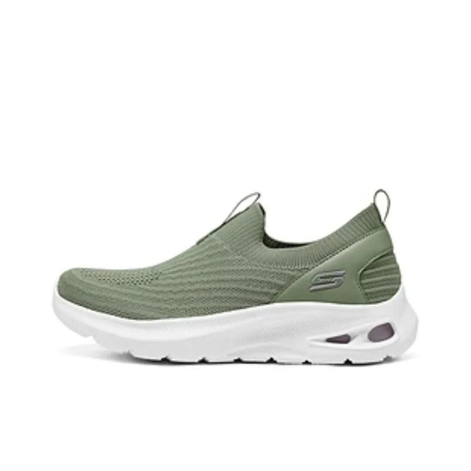 Skechers Bob's Low Top Casual Running Shoes Women's Olive Green