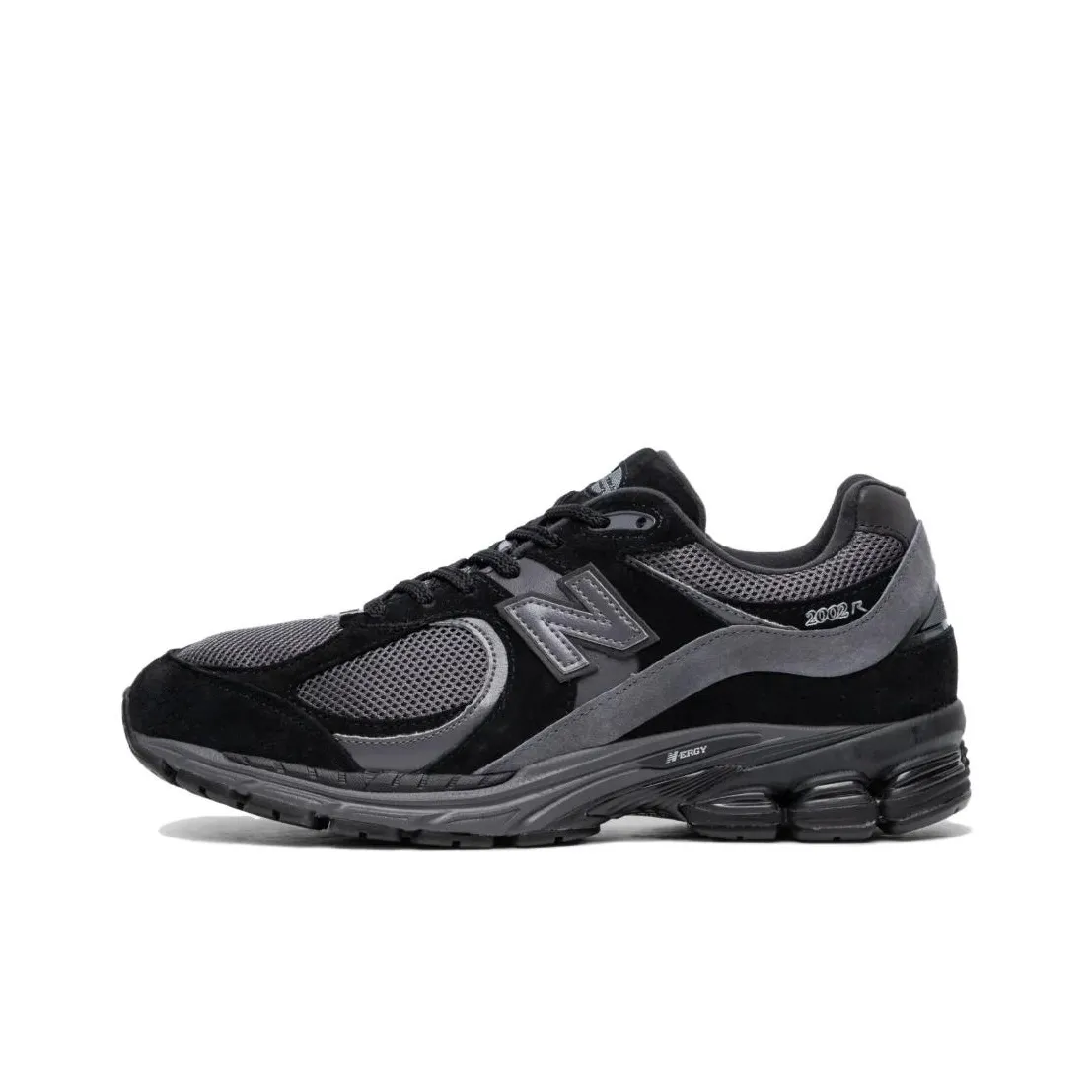 New Balance 2002R Black Dark Grey