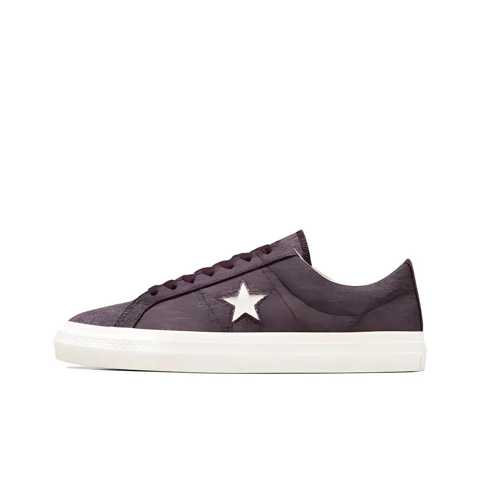 Converse One Star Pro Low 'Washed Canvas Black Cherry'