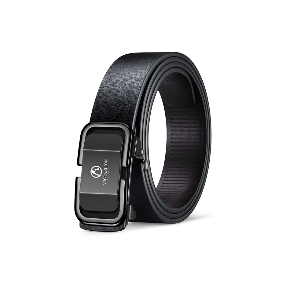 AUGTARLION Модный Роскошный Бизнес Автоматический Ремешок с Застежкой из Коровьей Кожи Мужской 3,5 см