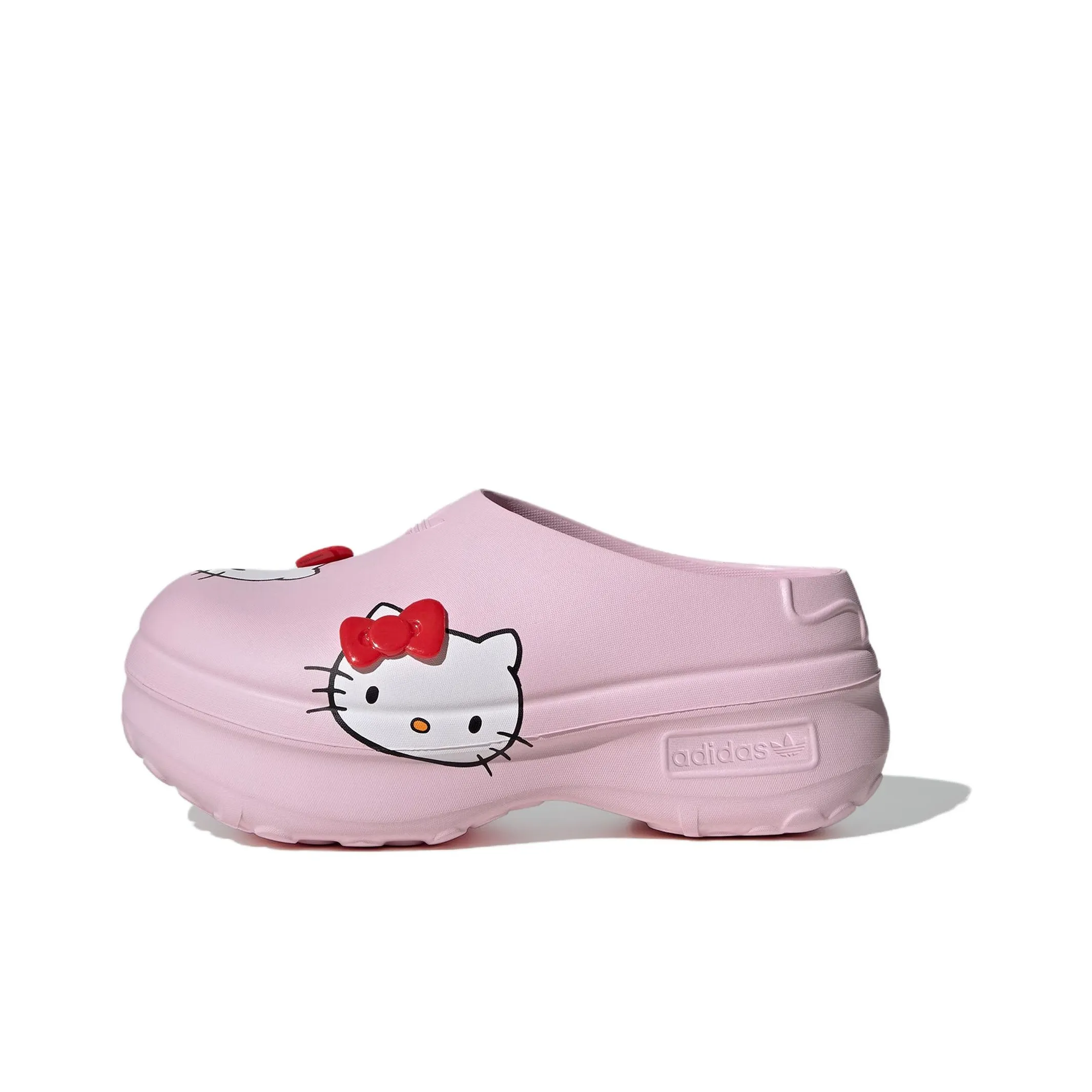 Adifom Stan Smith Mule Hello Kitty X Women
s Adidas Originals 
50th Anniversary Pack   Clear Pink
 Women
s