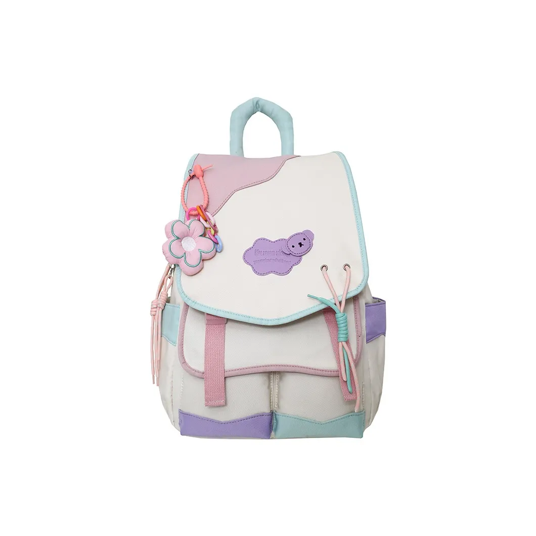 Barang Bear Nylon Carry Backpack Regular Women's Multicolor