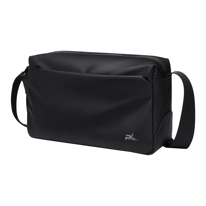 POLO Ткань Сумка через плечо Сумка на плечо Мужская Черная Серая