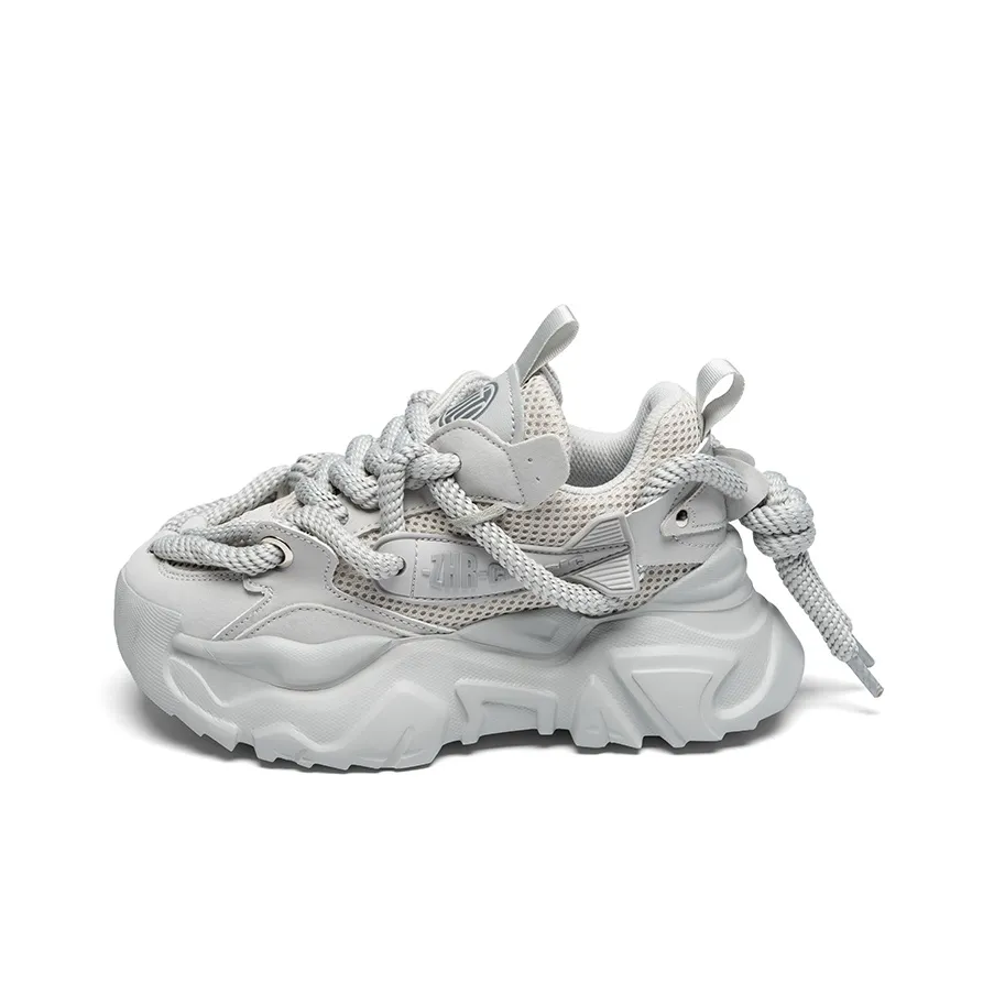 ZHR Abrasion Resistant, Breathable, Lightweight, Height Increasing Chunky Sneakers Unisex