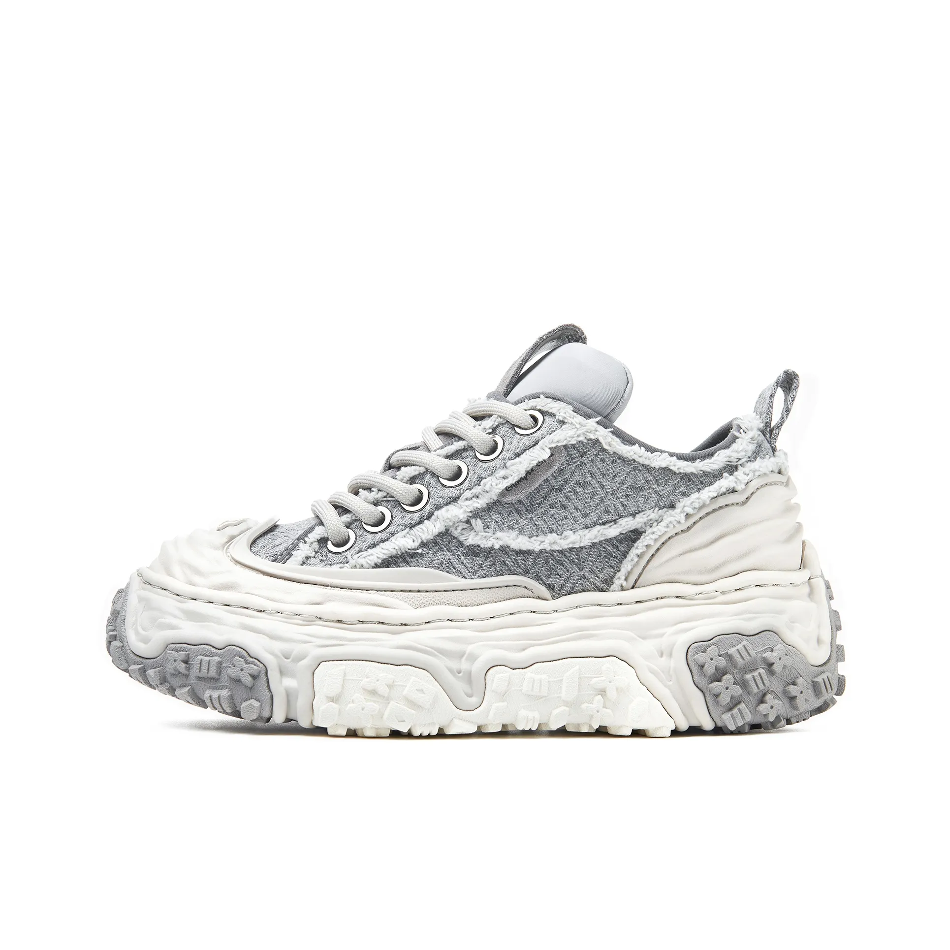 Ggi Xingyun Collection Stylish Skateboarding Shoes Unisex Starry River Gray