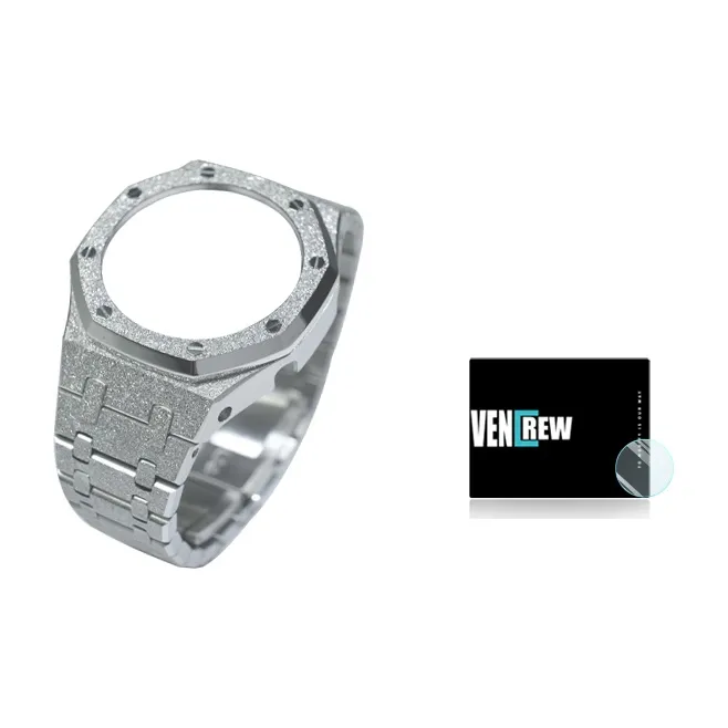 VENCREW Protective Case Casio Stainless Steel Case Material GA 2100