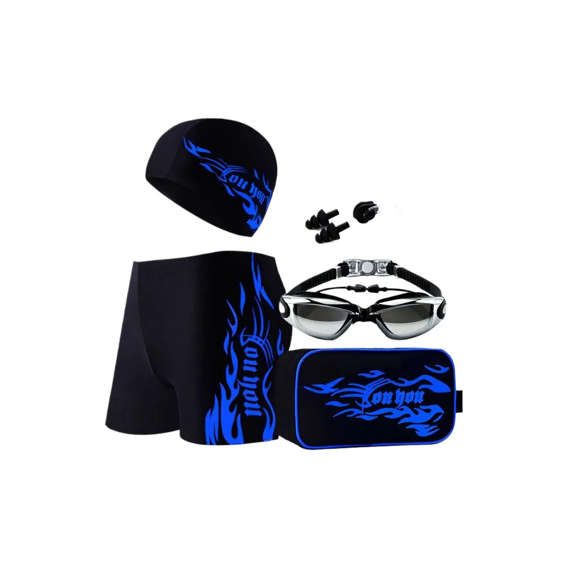 Youyou Swimming Sets Polyester Seaside Swimming Pool Men
s