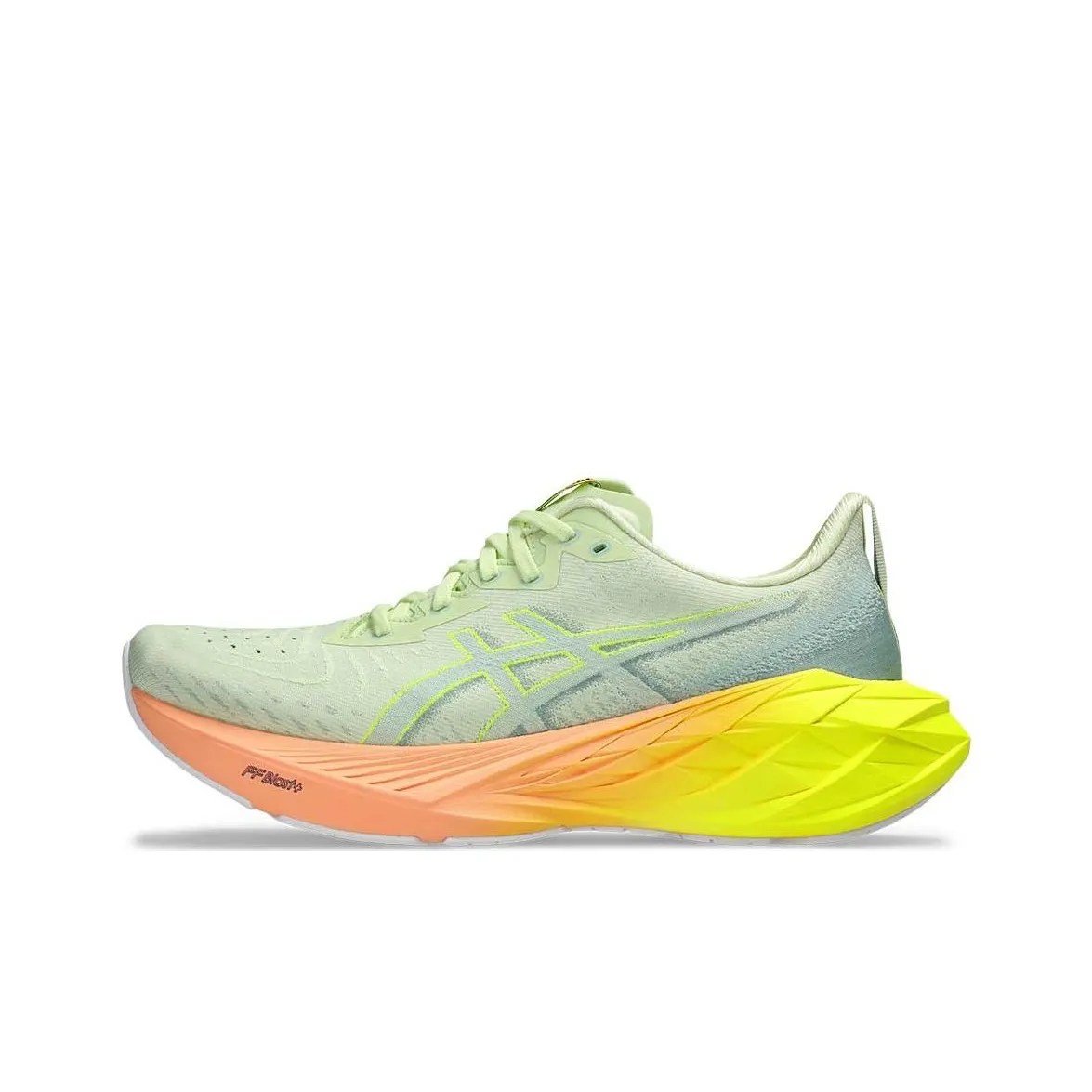 Asics Novablast 4 Paris Cool Matcha Safety Yellow