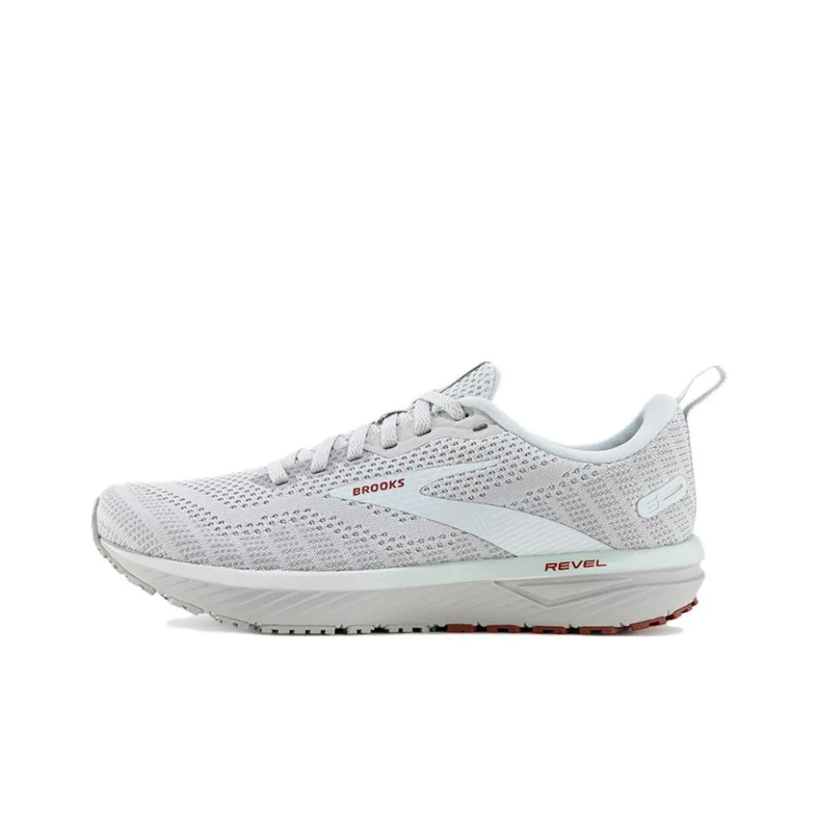 Brooks Women's Revel 6 'Oyster Mushroom Blue'