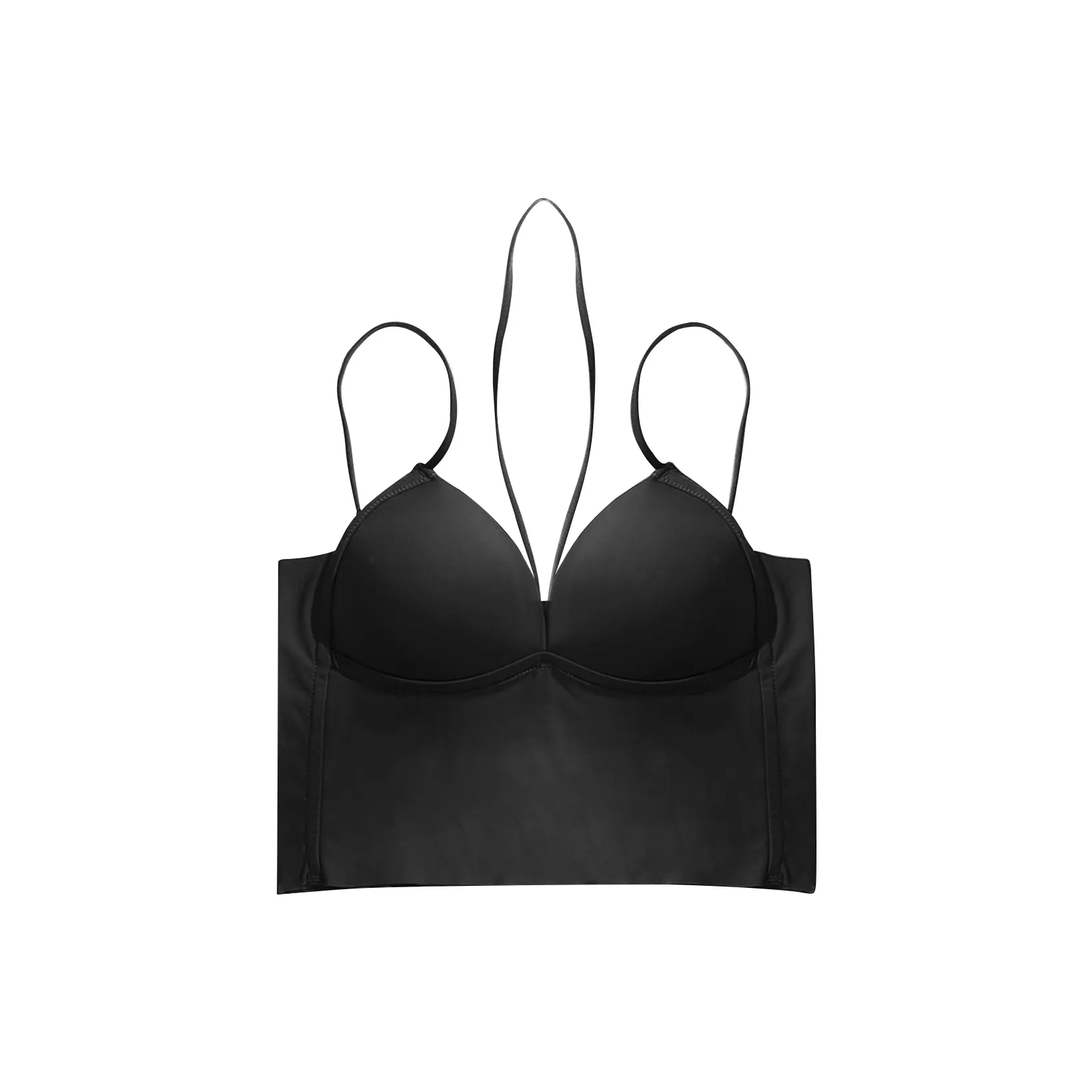 Flowers In Water Bra Women's Black