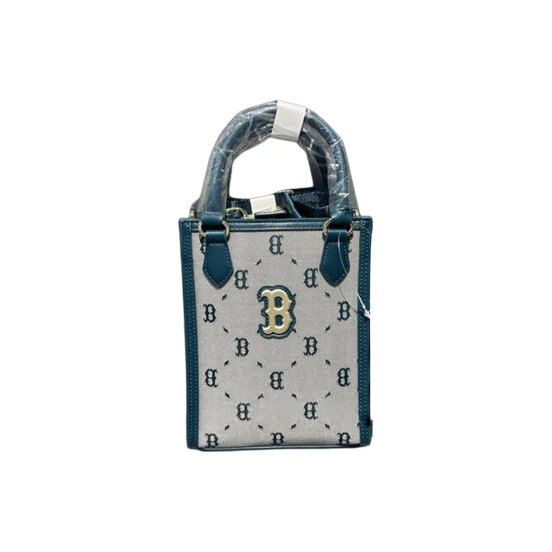 MLB Polyester Shoulder Bag, Crossbody Bag, Handbag Regular Unisex Green