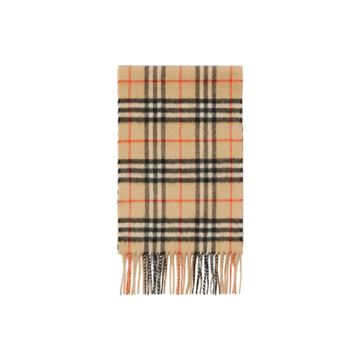 Burberry Кашемировые вязаные шарфы для детей бежевый