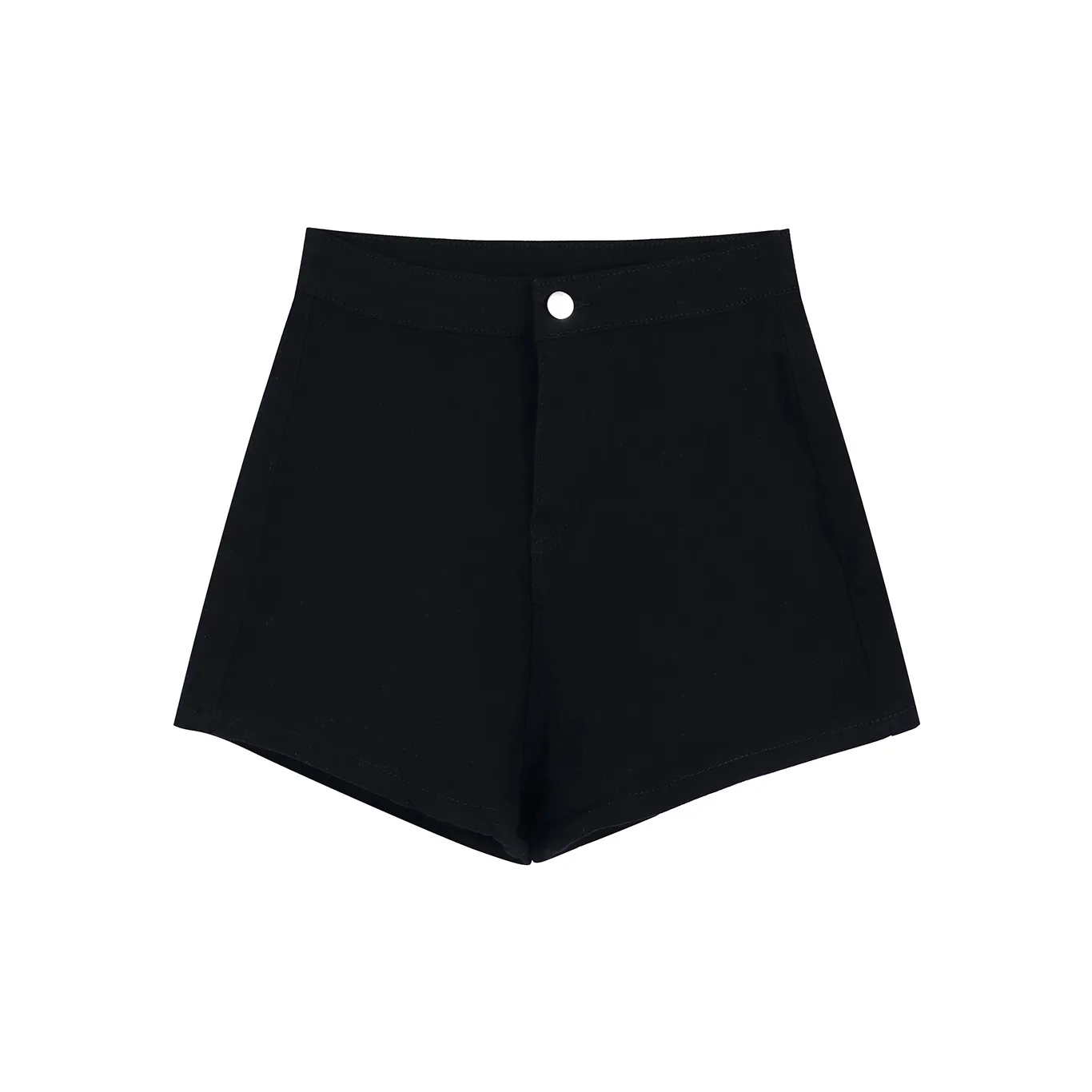 Vine Color Denim Hot Pants Women's