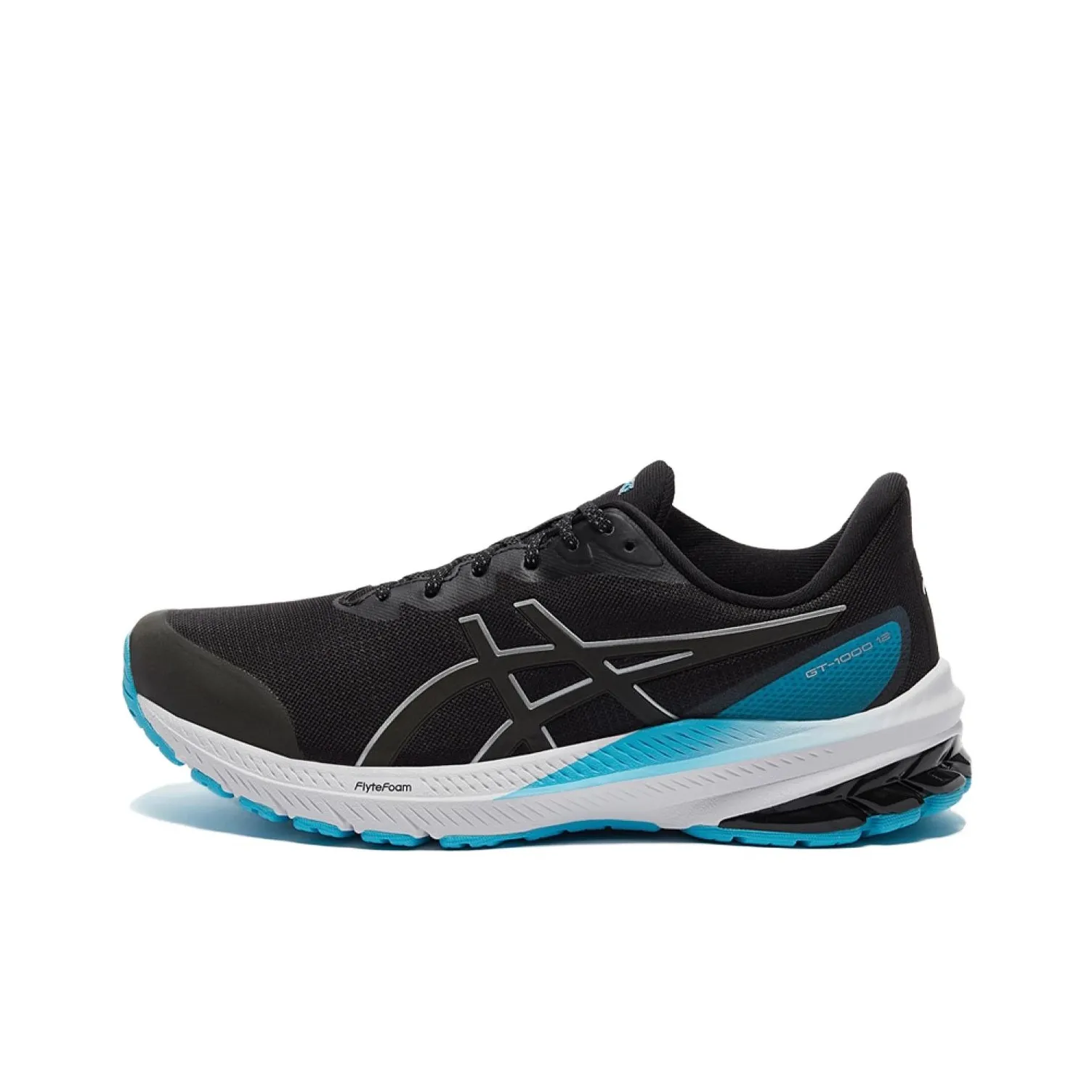 Asics GT 1000 12 Low Топ Беговые кроссовки Женские Черный Синий