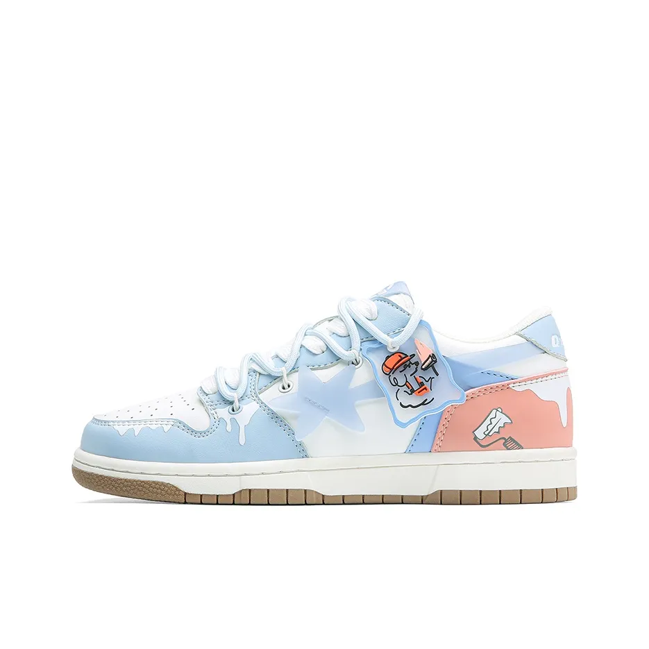 Q AND Skateboarding Shoes Unisex Swag