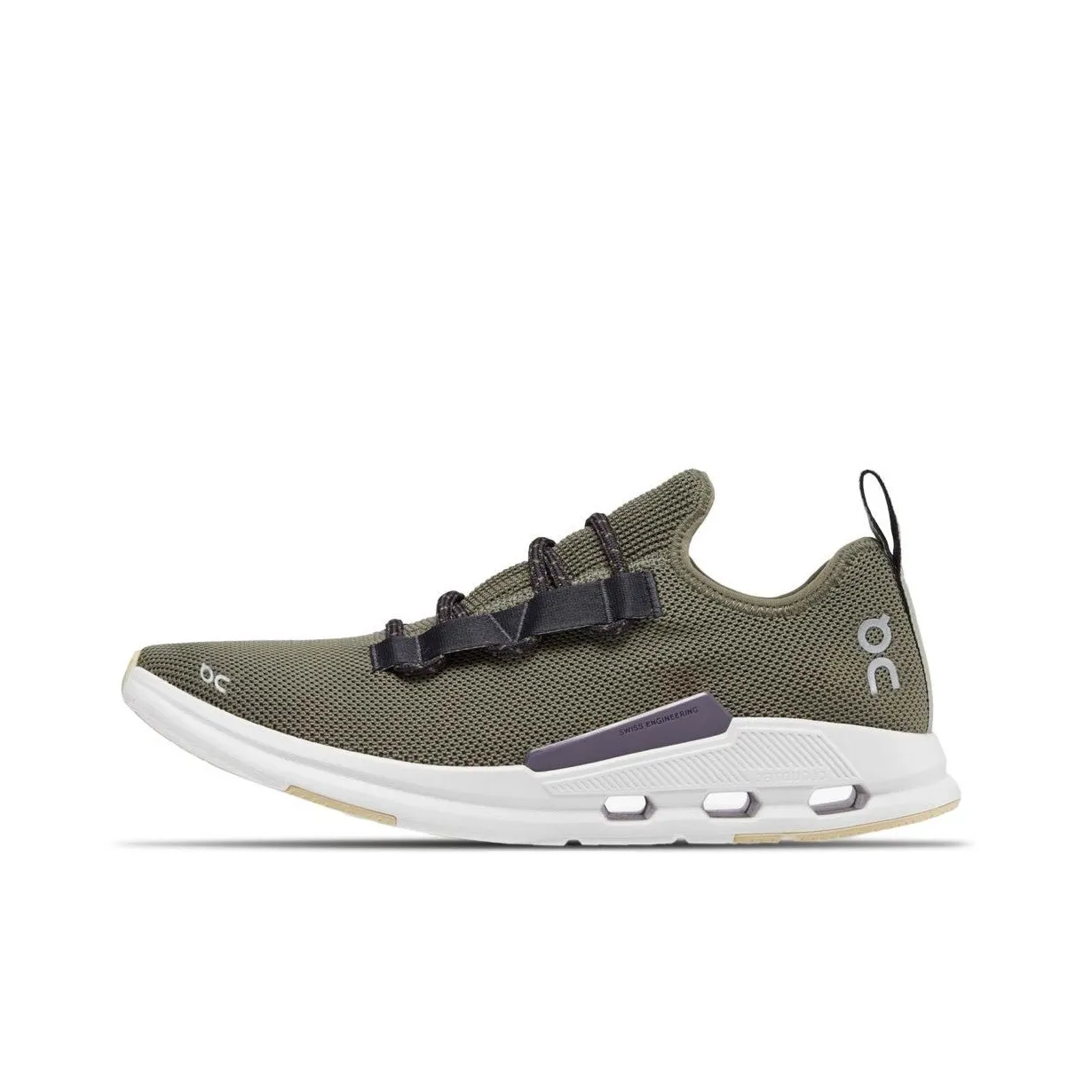 On Cloudeasy Cushioned Slip Resistant Abrasion Resistant Breathable Low Top Casual Shoes Men's Olive Green
