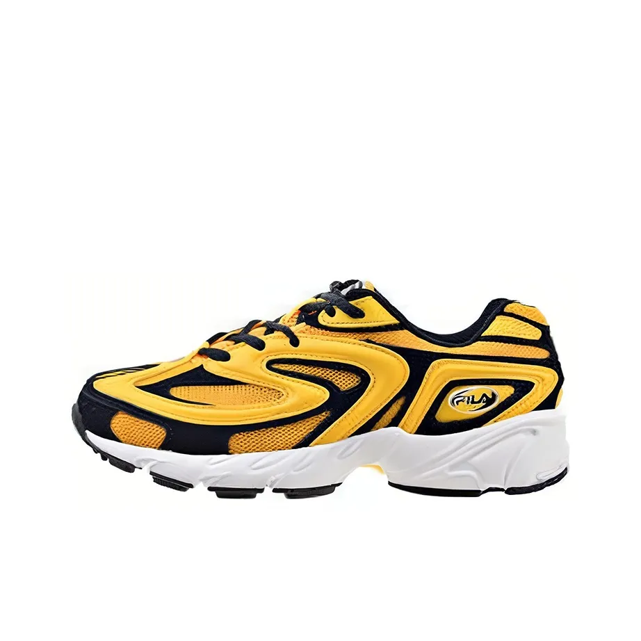 FILA Low Top Running Shoes Men's Yellow