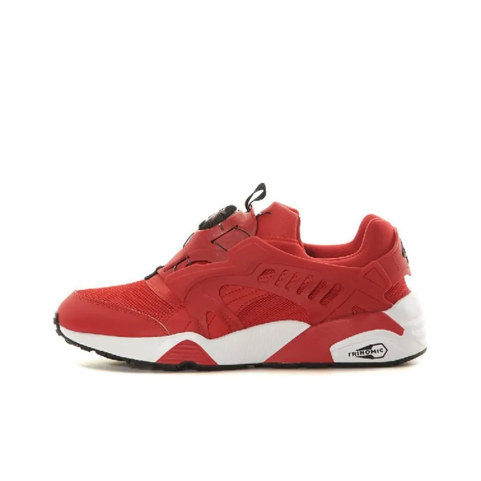 PUMA Disc Blaze Low Топ Casual Мужской Красный Белый