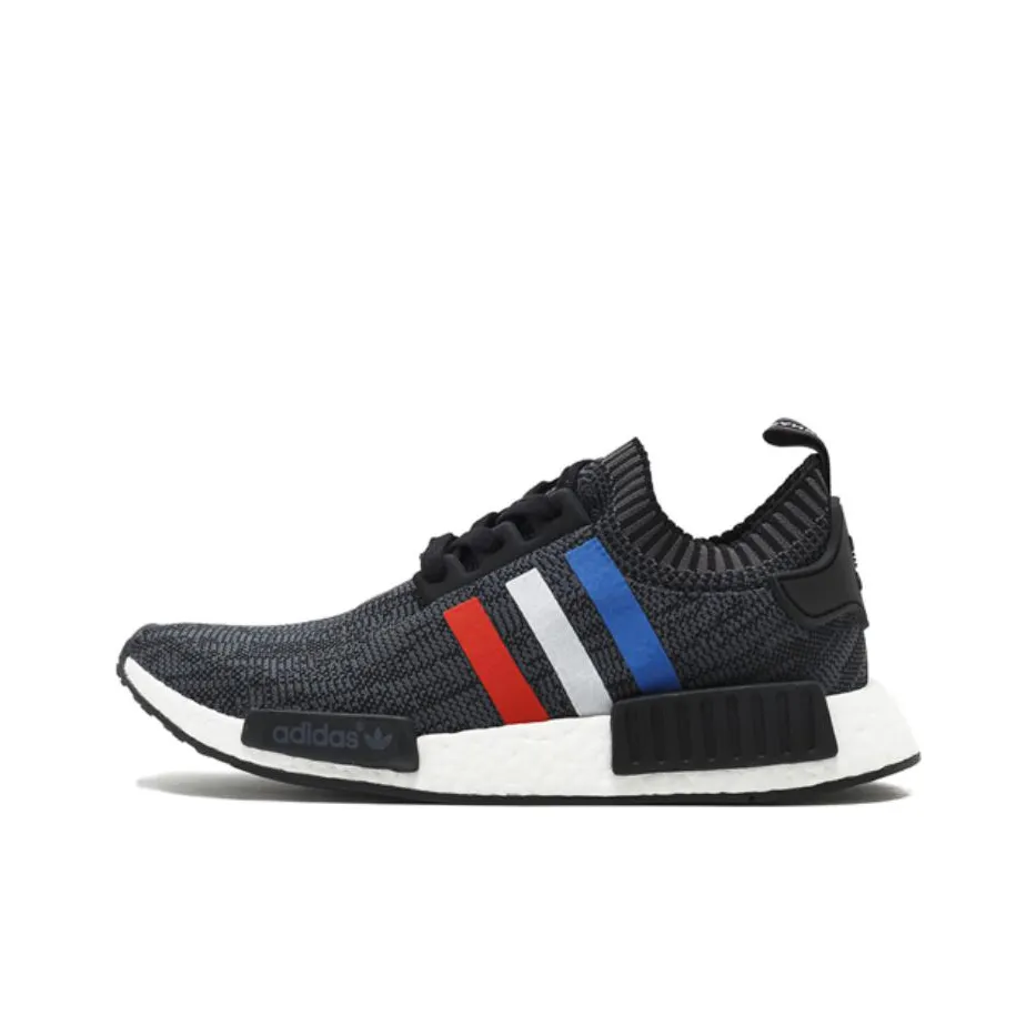 Adidas Originals Nmd R1 Tri Color Stripes Black