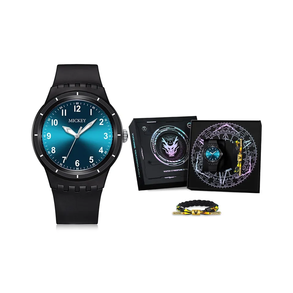 Disney Кварцевый механизм Часы Мужские Белый циферблат