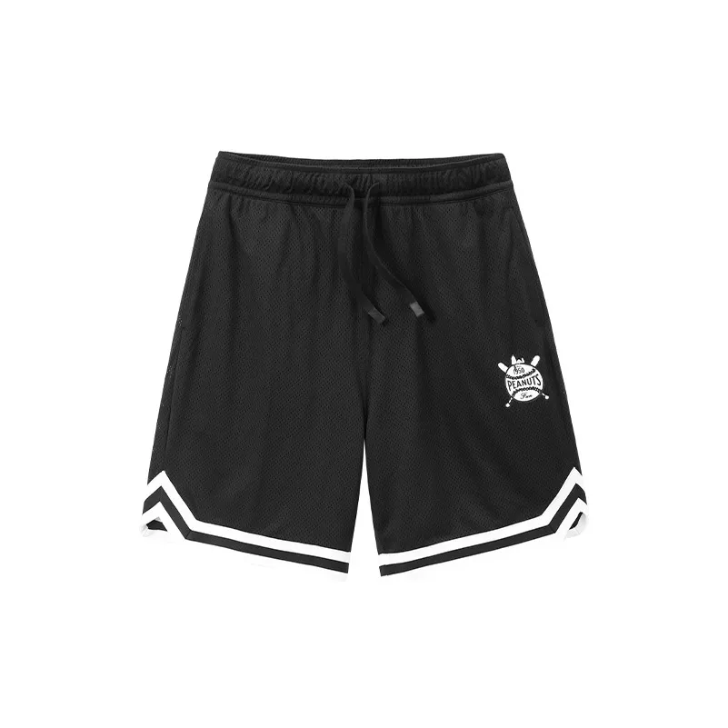 Fun x SNOOPY Casual Shorts Men's Black