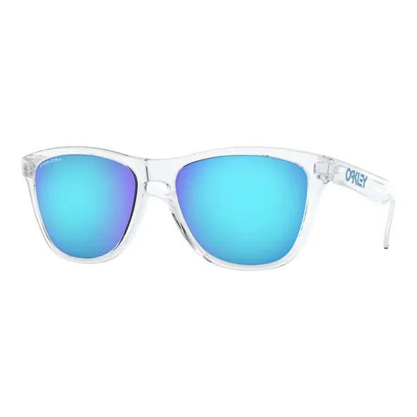 Oakley TR/Memory Plastic Rectangular Sunglasses Unisex Blue
