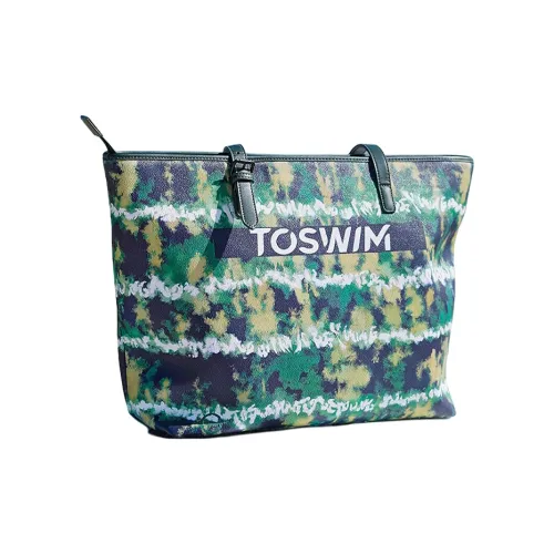 TOSWIM Сумка для бассейна зеленого цвета унисекс