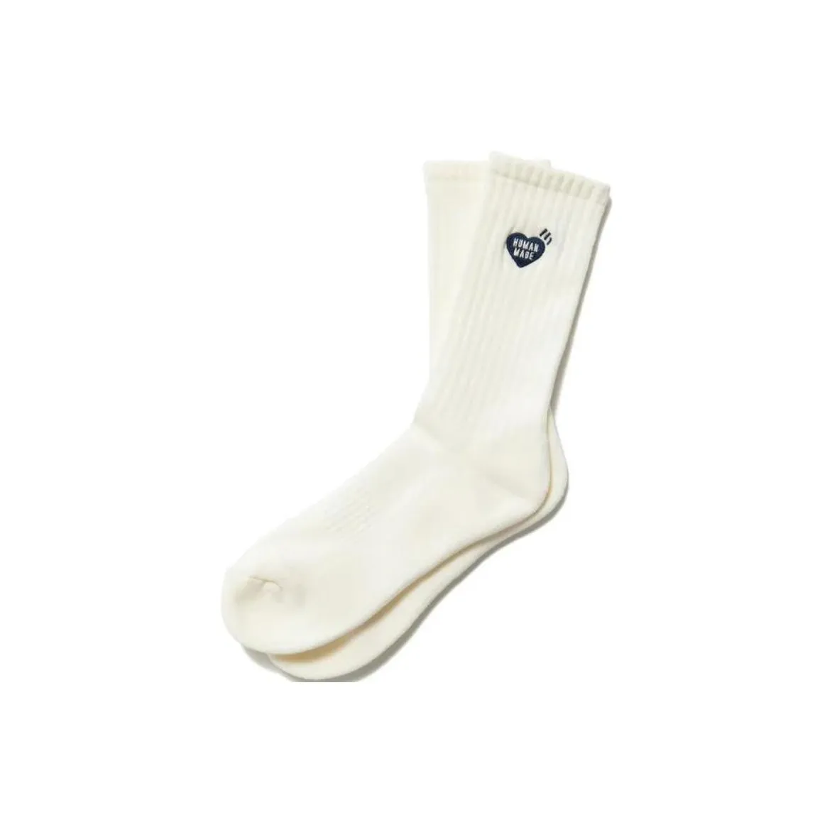 HUMAN MADE Pile Socks White