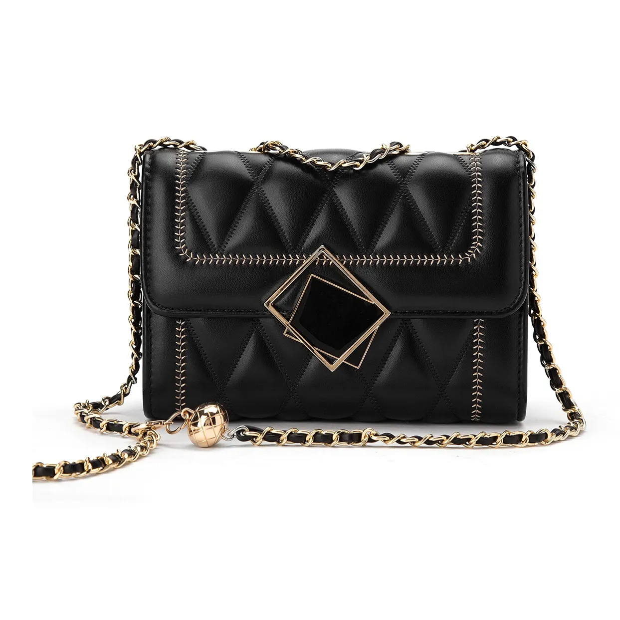 CORALDAISY Сумка через плечо из синтетической кожи женская черная