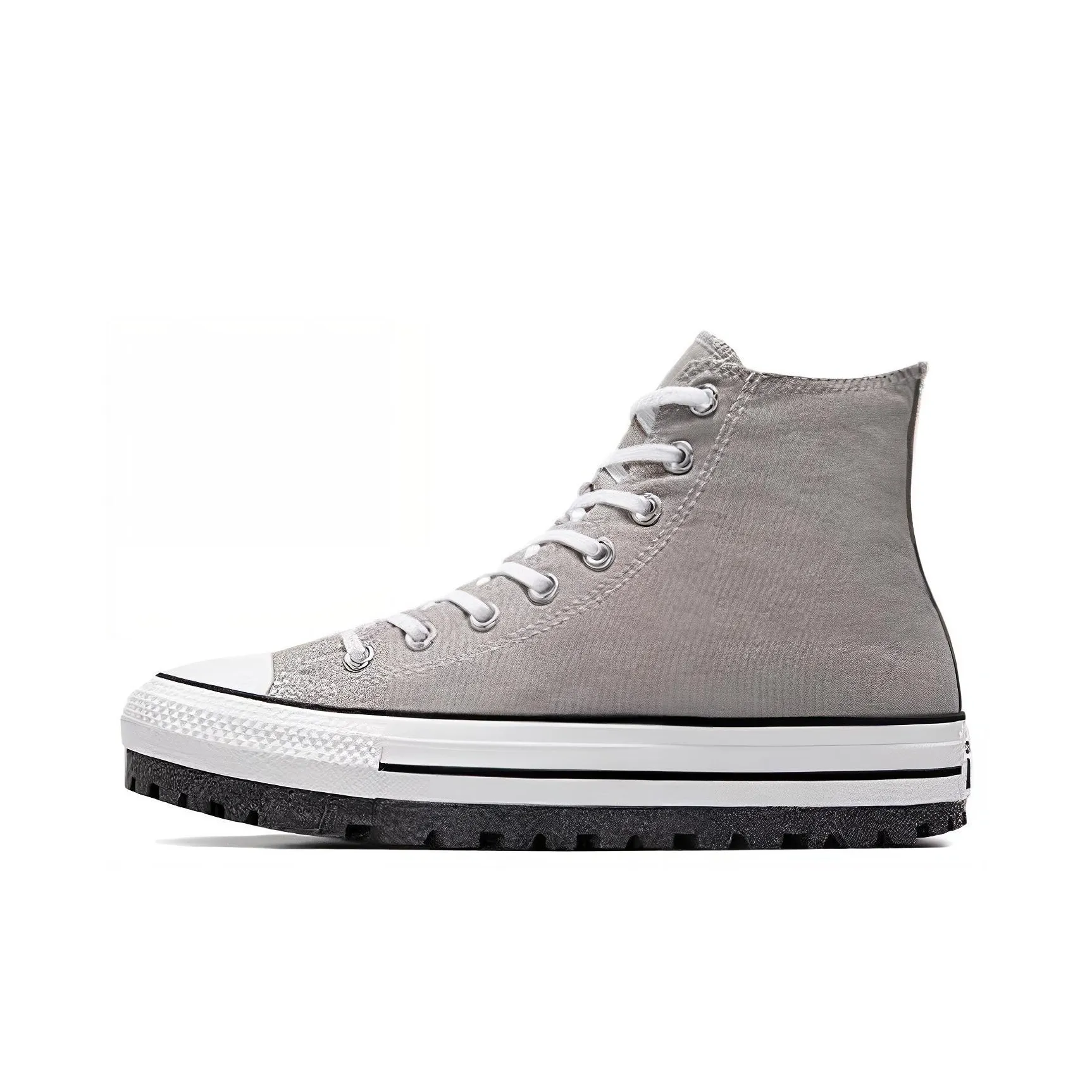 Converse Chuck Taylor All Star Городской Trek Устойчивый к истиранию Амортизаторы Высокие Кеды Унисекс Серый