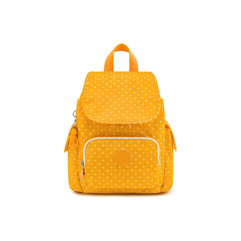 Kipling Polyamide Backpack Regular Unisex Yellow
