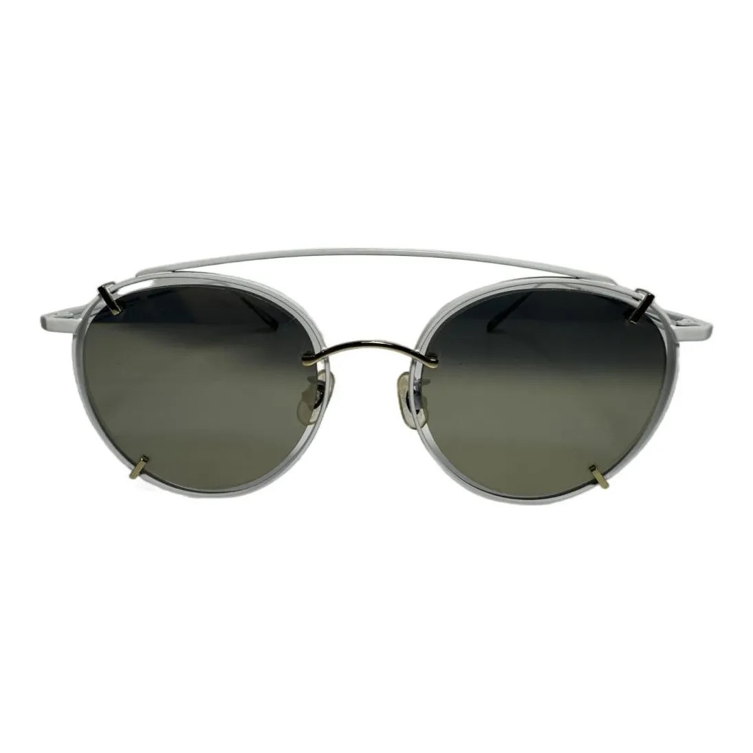 GENTLE MONSTER Round Sunglasses Women's Silver