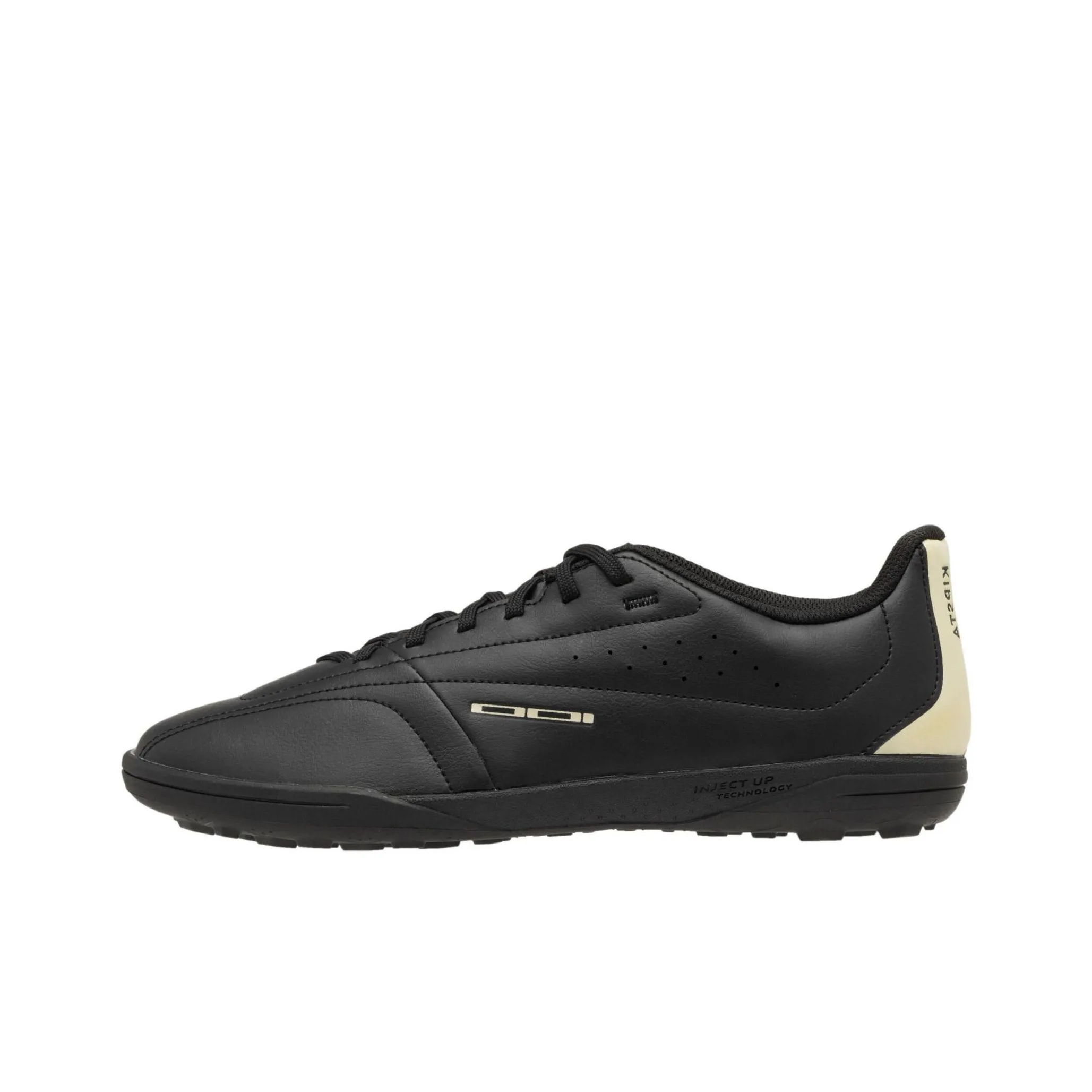 DECATHLON AG Rubber Short Studs Anti Slip Wear Resistant Soccer Shoes Men's Black