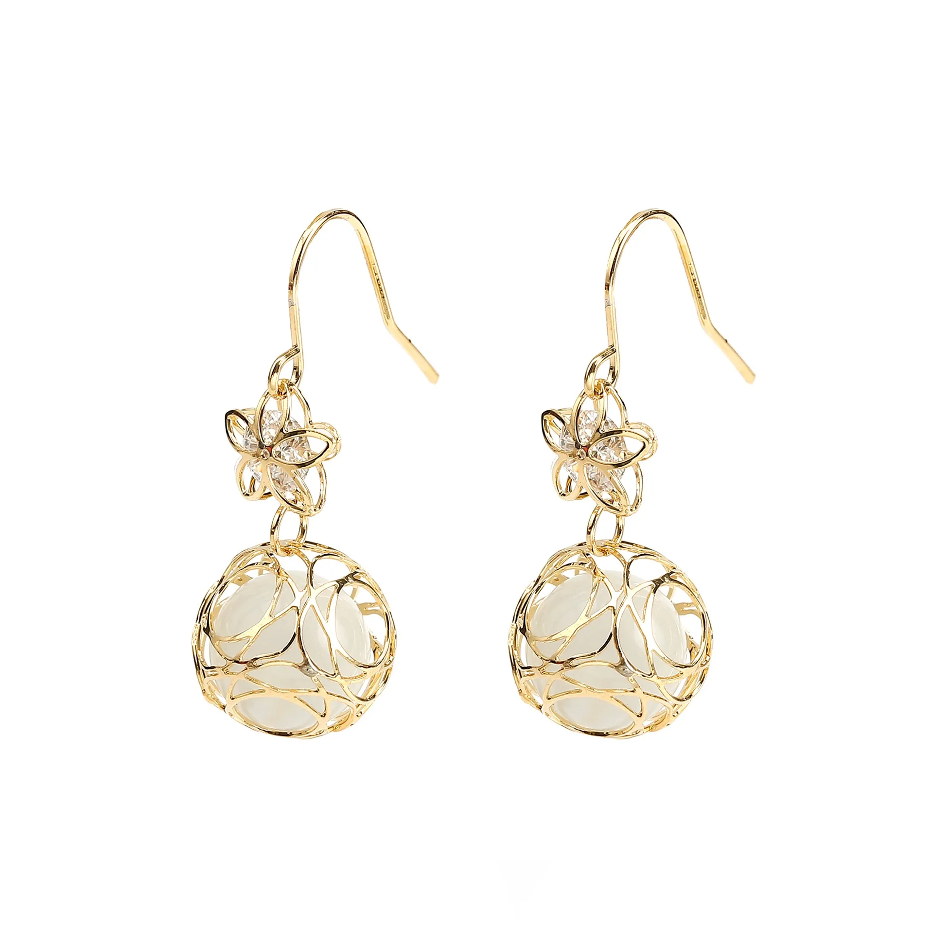 Серьги Vegetarian Alloy Women's