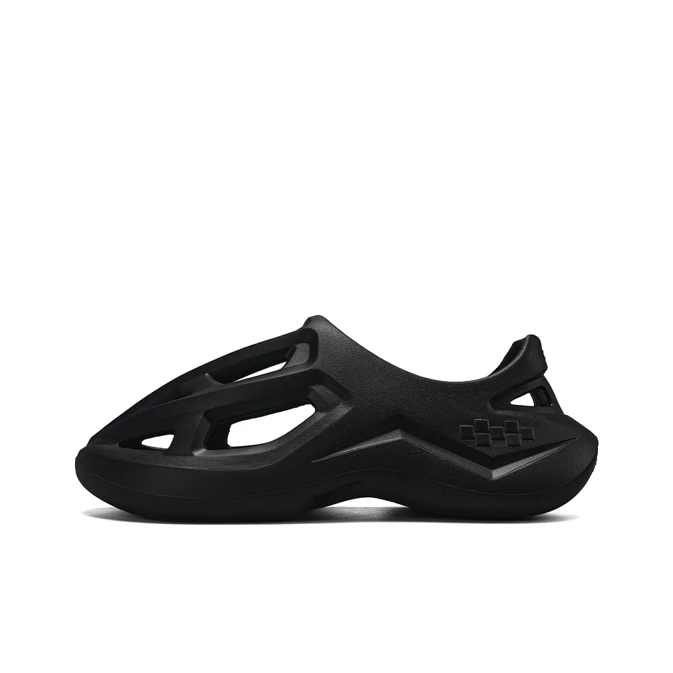 CAOT Natural Grass Series Sandal Slippers Clogs Unisex Black