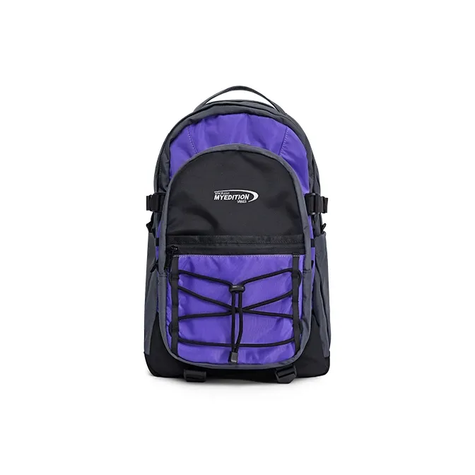 MYEDITION Менее 20л Рюкзак для студентов Outdoor Сумка Ткань Черный Фиолетовый Унисекс